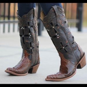 Corral Musgo Python Boots